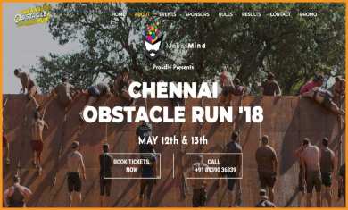 chennai obstacle run